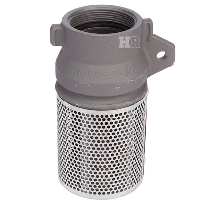 Aluminum 2" NPSH Barrel Strainer with Foot Valve