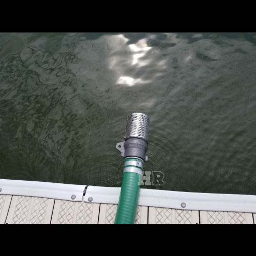 Aluminum 2" NPSH Barrel Strainer with Foot Valve