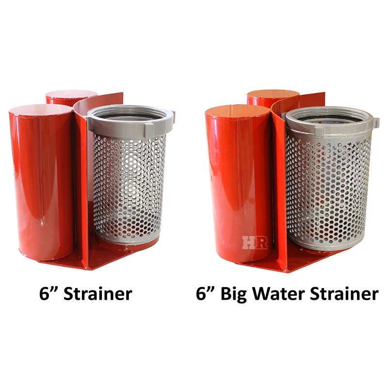Aluminum 6" NH Big Water Self Leveling Floating Strainer