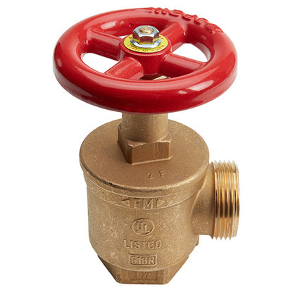 Forged Valve 1 1/2" Female NPT to 1 1/2" Male NH