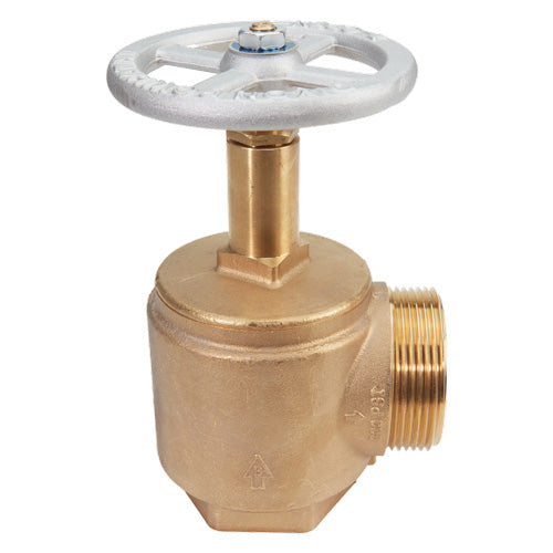 Cast Valve 1 1/2" Female NPT to 1 1/2" Male NPSH Domestic