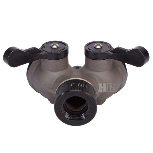 Aluminum 1" NH Inlet x (2) 1" NH Outlet