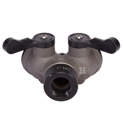 Aluminum 1" NH Inlet x (2) 1" NH Outlet
