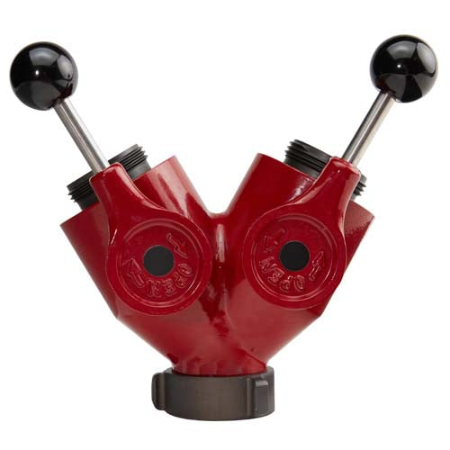 Aluminum 1 1/2" NH Inlet X (2) 1 1/2" NH Outlet