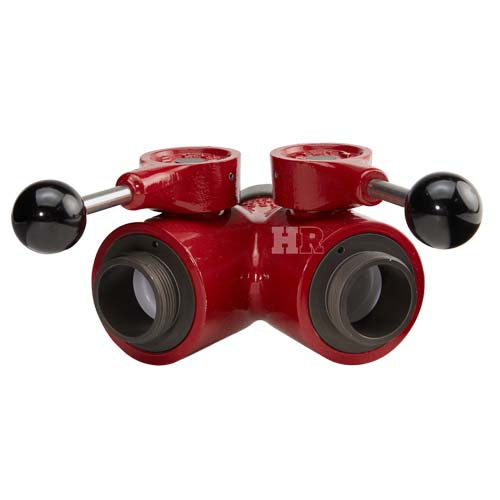 Aluminum 1 1/2" NPSH Inlet x (2) 1 1/2" NPSH Outlet