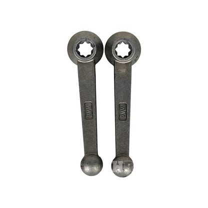 Aluminum Heavy-Duty 2 1/2" NH Inlet X (2) 1 1/2" NH Outlet