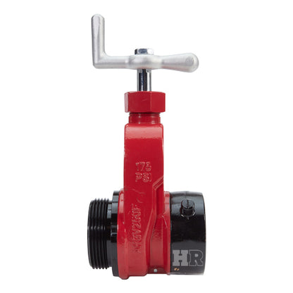 Red Aluminum 2 1/2" Fire Hydrant Gate Valve