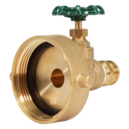 2 1/2" Female NH/NST x 3/4" Male GHT Shut-off Valve