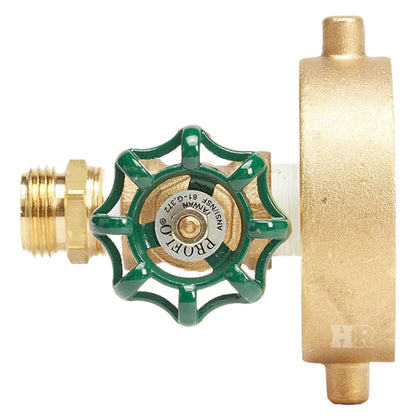 2 1/2" Female NH/NST x 3/4" Male GHT Shut-off Valve