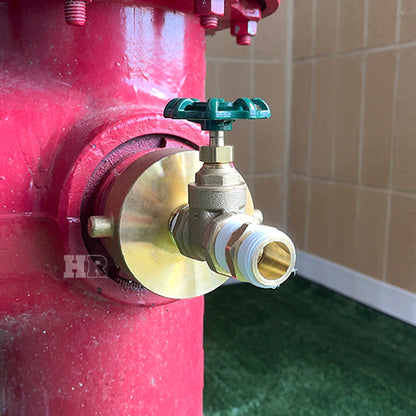 2 1/2" Female NH/NST x 3/4" Male GHT Shut-off Valve