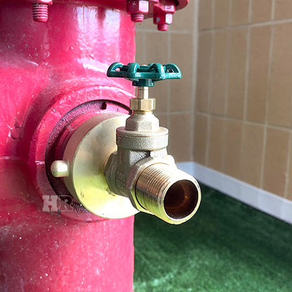 2 1/2" Female NH/NST x 1" Male NPT Shut-off Valve