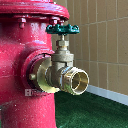 2 1/2" Female NH/NST x 1 1/2" Male NH/NST Shut-off Valve