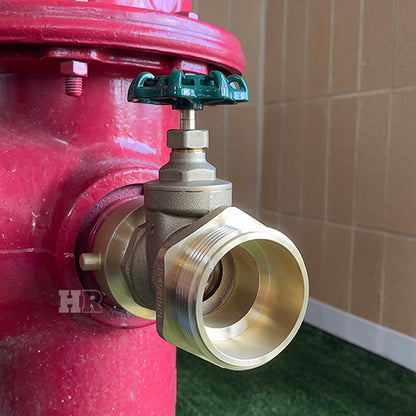 2 1/2" Female NH/NST x 2 1/2" Male NH/NST Shut-off Valve