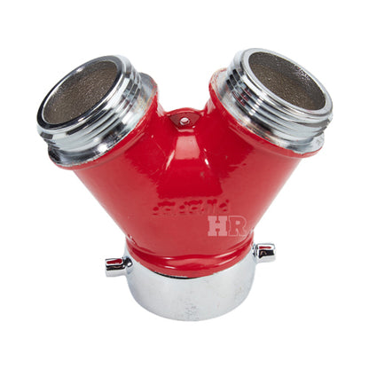 Plain Wye 1 1/2" NH Inlet x (2) 1 1/2" NH Outlet