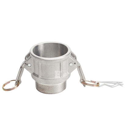 Aluminum 1 1/2" Camlock With Red Plastic Nozzle