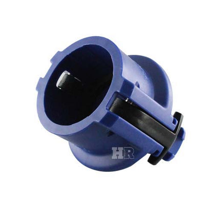 Blue 3" Polypropylene Female Safety Bump Cap