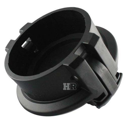 Black 3" Anti-Static Polypropylene Female Safety Bump Cap