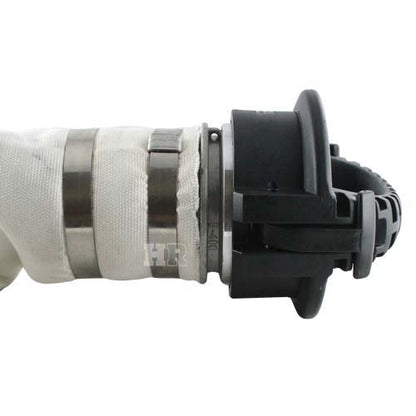 Black 4" Anti-Static Polypropylene Female Safety Bump Cap