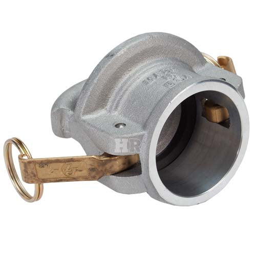 Aluminum 2" Female Safety Bump Cap