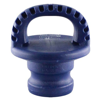 Blue 3" Polypropylene Male Safety Bump Plug