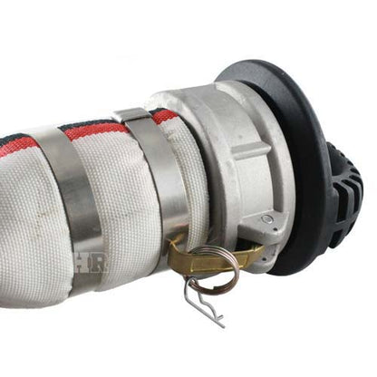 Black 3" Anti-Static Polypropylene Male Safety Bump Plug