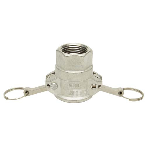 Stainless Steel 1" Female Camlock x 1" Female NPT