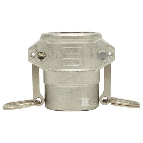 Stainless Steel 1" Female Camlock x 1" Female NPT