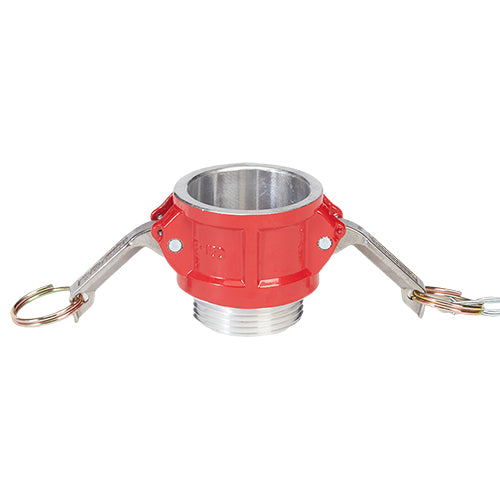 Aluminum 1 1/2" Female Camlock x 1 1/2" Male NH Fire Hose