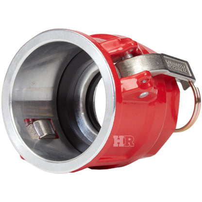 Aluminum 2" Female Camlock x 1 1/2" Female NH Fire Hose