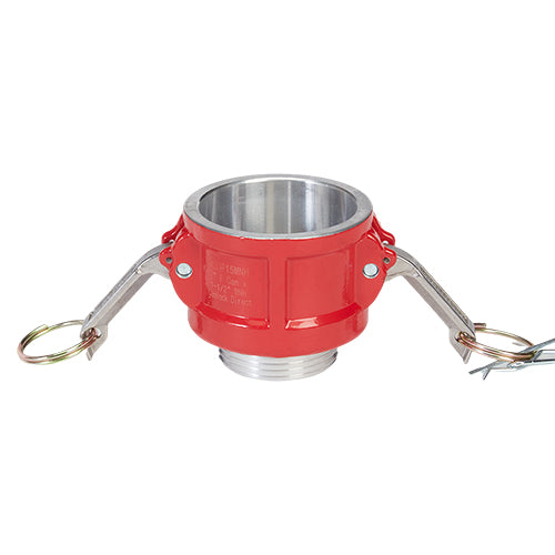 Aluminum 2" Female Camlock x 1 1/2" Male NH Fire Hose