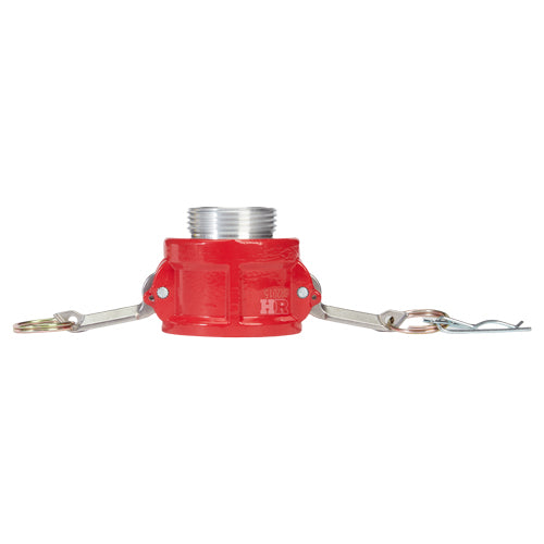 Aluminum 2" Female Camlock x 1 1/2" Male NH Fire Hose