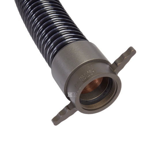 Black / Clear 2 1/2" x 10' Long Handle Hard Suction Hose (NH)