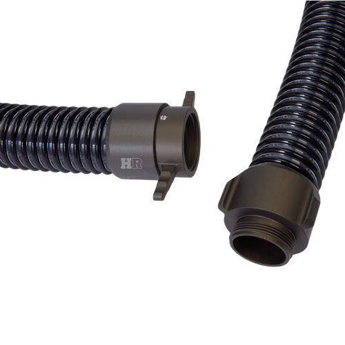 Black / Clear 2 1/2" x 10' Long Handle Hard Suction Hose (NH)
