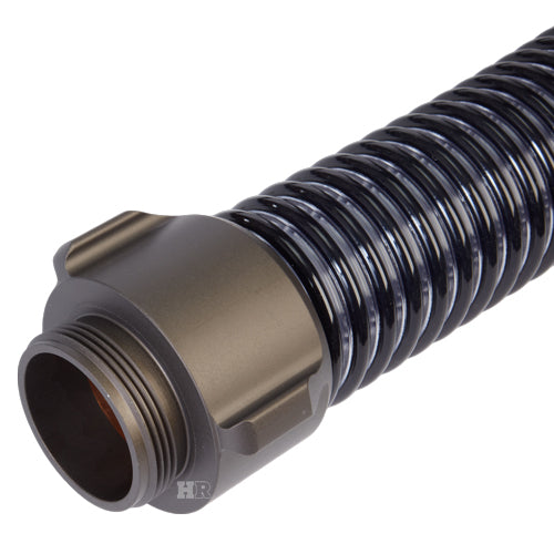 Black / Clear 3" x 10' Long Handle Hard Suction Hose (NH)