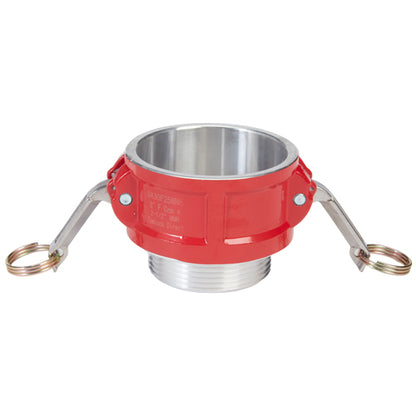 Aluminum 3" Female Camlock x 2 1/2" Male NH Fire Hose