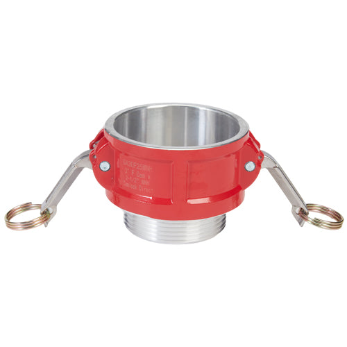 Aluminum 3" Female Camlock x 2 1/2" Male NH Fire Hose