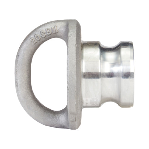 Aluminum 3" Male Safety Bump Plug