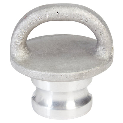 Aluminum 4" Male Safety Bump Plug