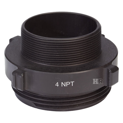 Aluminum 4 1/2" NH to 4" NPT Double Male