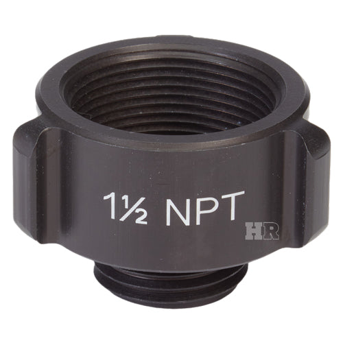 Aluminum 1 1/2" Female NPT to 1" Male NH