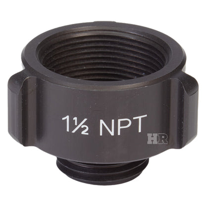 Aluminum 1 1/2" Female NPT to 1" Male NH