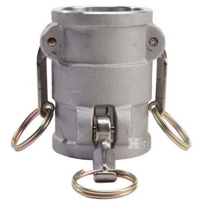 Aluminum 2" Female Camlock x 2" Female Camlock