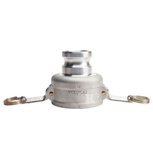 Aluminum 3" Female Camlock x 2" Male Camlock