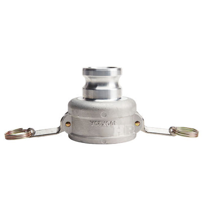 Aluminum 3" Female Camlock x 2" Male Camlock