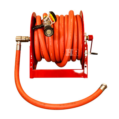 Live 1 1/2" Booster Fire Hose Storage Reel