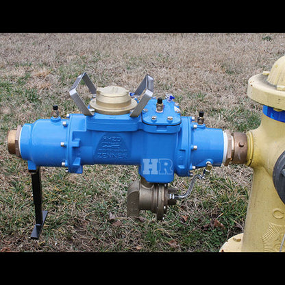 Backflow Preventer With Water Meter and Relief Valve