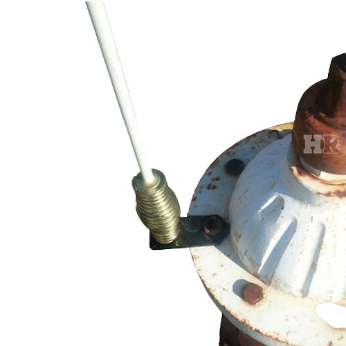 Top Mount Fiberglass Hydrant Marker - Steel Bracket