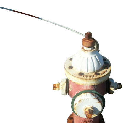 Top Mount Fiberglass Hydrant Marker - Steel Bracket