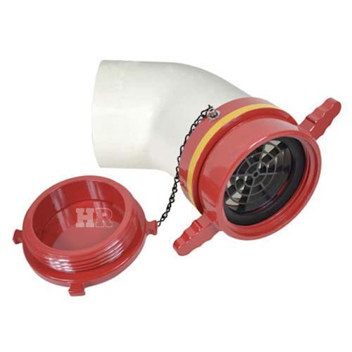 Female 6" Dry Hydrant 45 Degree Adapter