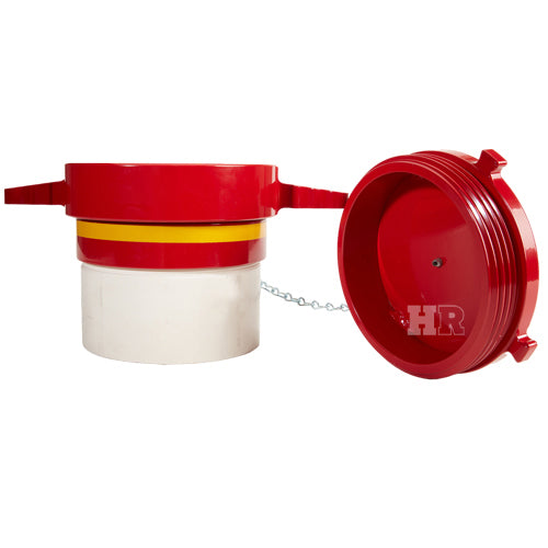 Female 6" Dry Hydrant Straight Adapter